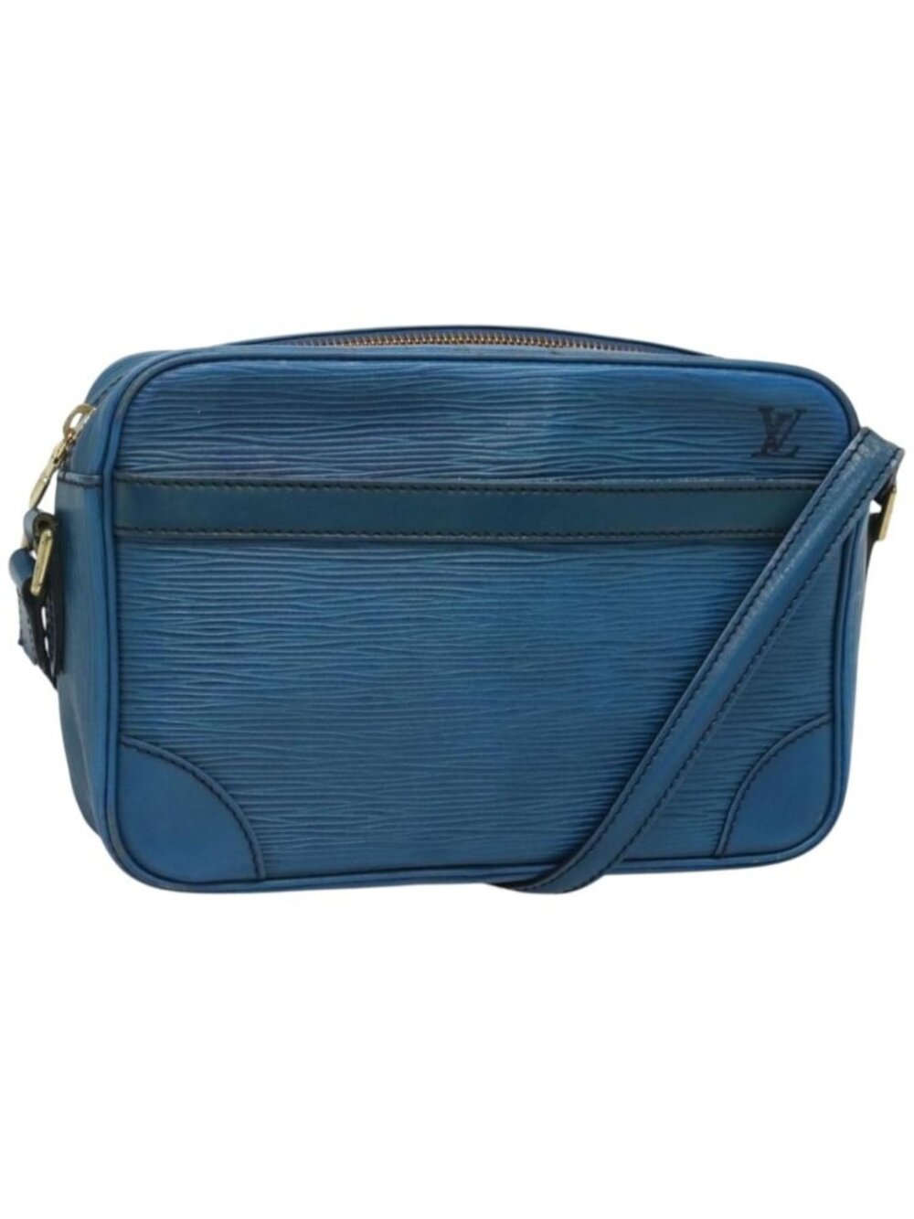 LOUIS VUITTON Epi Trocadero 23 Shoulder Bag Blue M52305